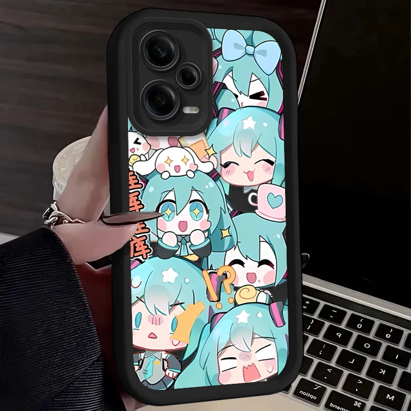 Miku Q Version Emoji Soft Phone Case