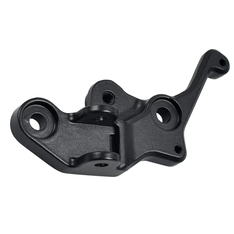 Motorcycle Front Left Footrest Foot Peg Pedal Bracket Fit For Kawasaki Ninja400 Z400 Black Motorcycle Accessories Motorcycle Footrests