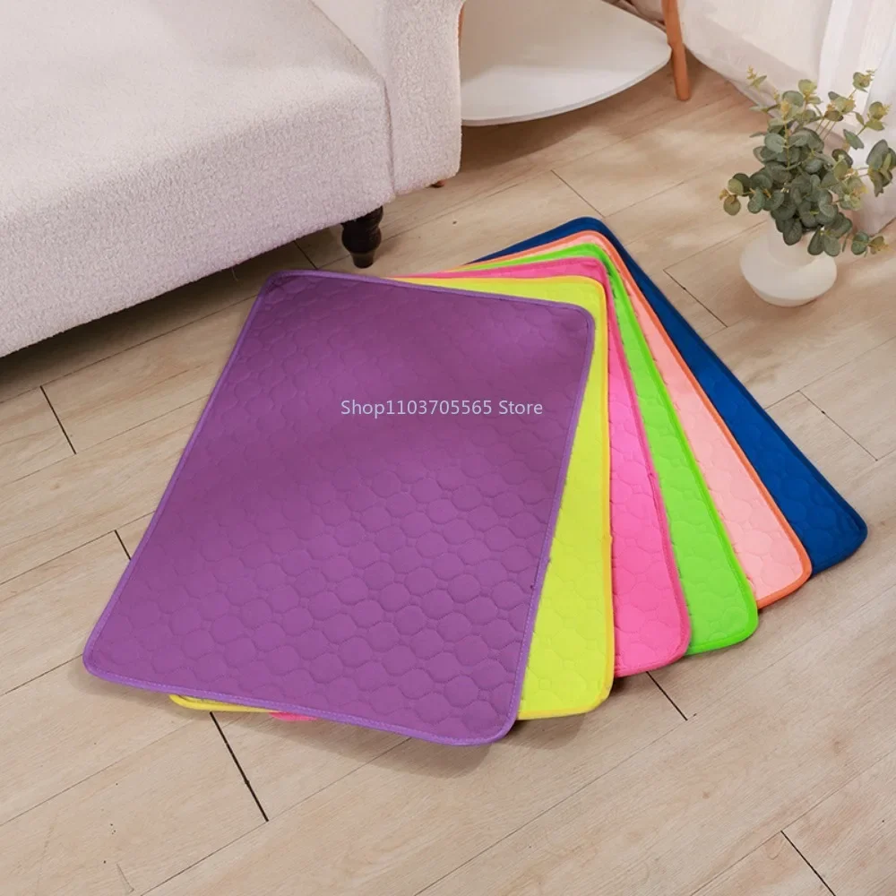 Reusable Dog Pee Pad Absorbent Diaper Washable Puppy Training Pad Pet Bed Urine Mat Pet Car Seat Cover Supplies pet bed pet blanket pet bed mat dog pee pad dog training pad