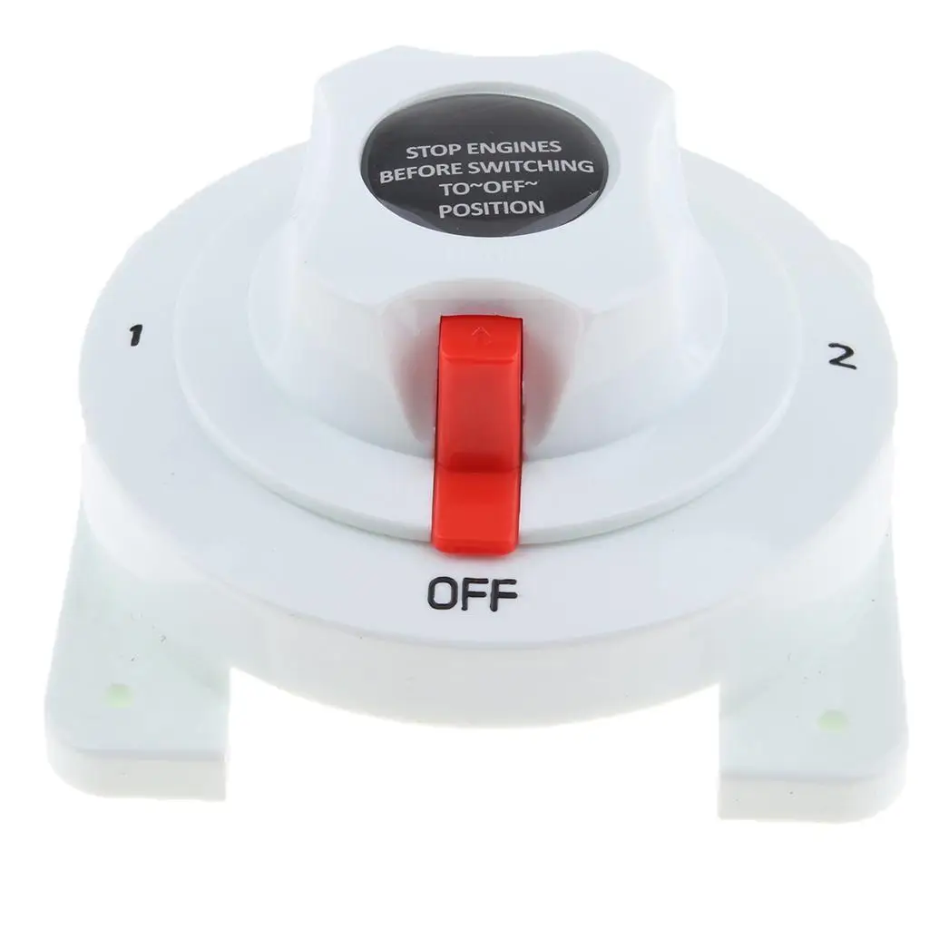 

Marine Dual Battery Selector Switch for Boat RV Motor Replacement