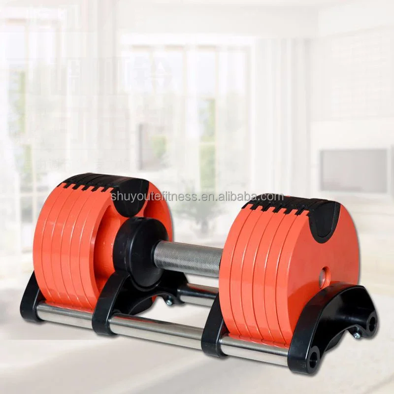 Distributor Price Mancuernas Ajustables Adjustable Dumbbell 80 Lbs Commercial Dumbbell