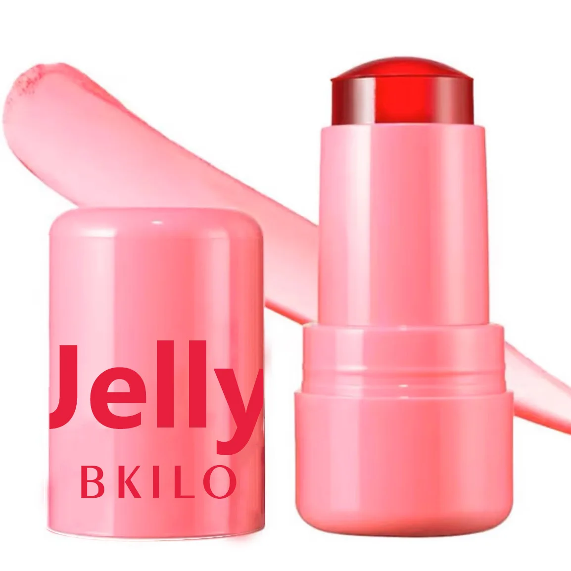 Cheek Blush Lip Tint Blusher Sticker Lip Gloss 4 Colors Facial Contour Rouge Makeup