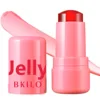 Jelly Cheek Blush Cheek Lip Tint Long Lasting Moisturized Blusher Sticker Lip Gloss 4 Colors Facial Contour Rouge Makeup 4