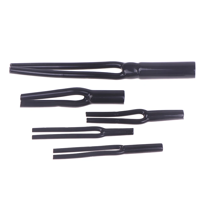 2Pcs Soft Rubber Y Splitter Tube Sleeves Diameter 5/7/9/12/16mm For Speaker Audio Cable Wire HiFi Cable Pants