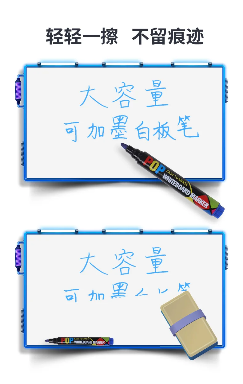 8/12-Farben-POP-Whiteboard-Marker-Set, löschbar, nachfüllbar, sicher, ungiftig, hohe Kapazität, Büro, Konferenzen, Lernartikel – Detail 7