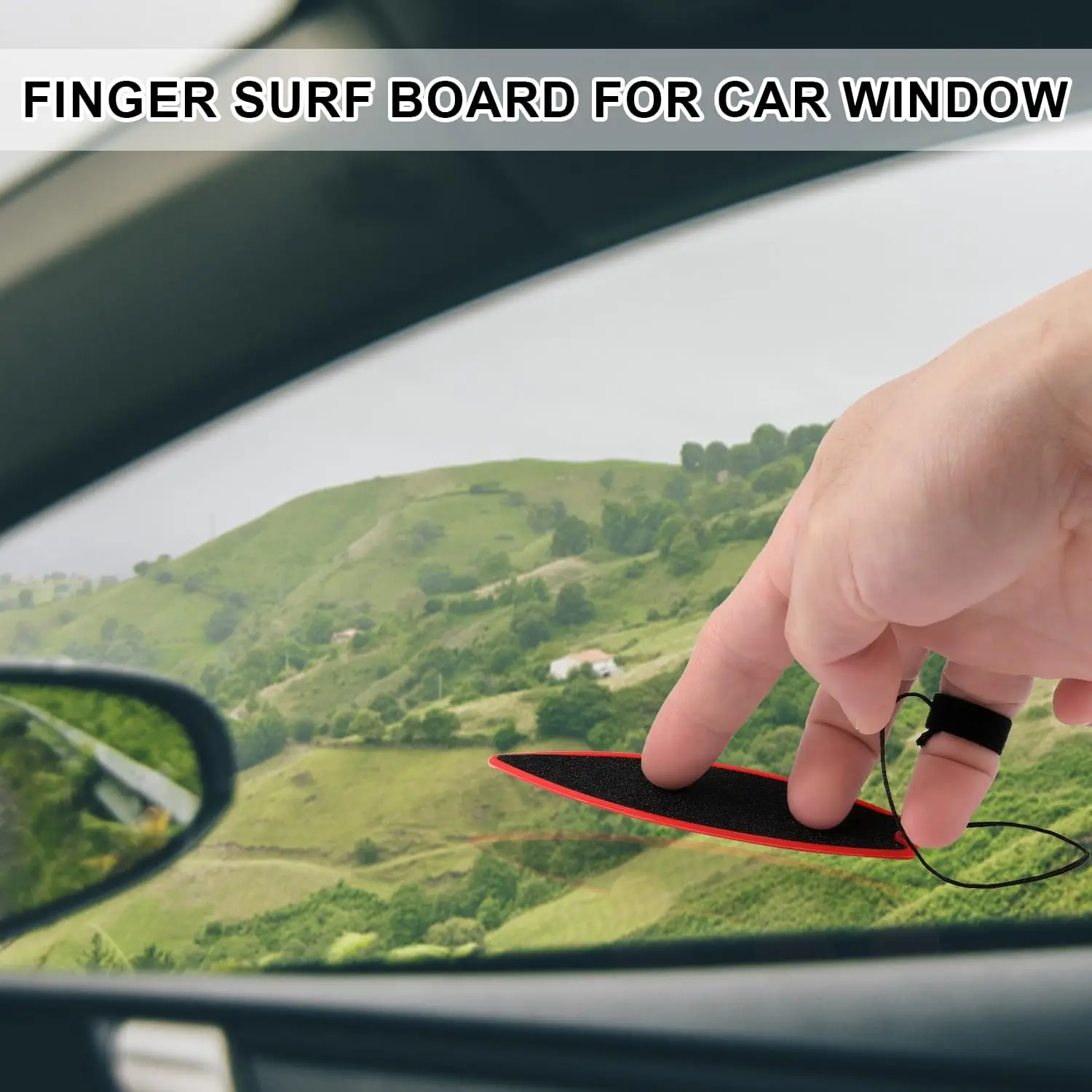Finger Surfboard Mini Fingerboard Toy Relieve Stress Surfboard for Kids Teens Adults 1PC