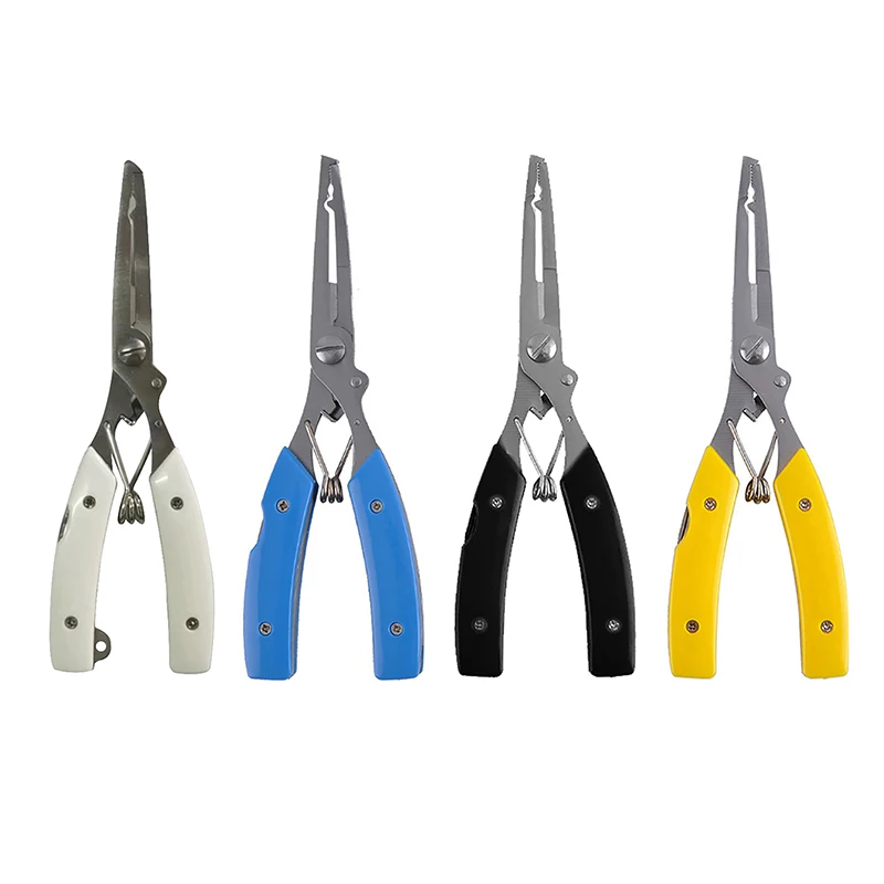 Stainless Steel Fishing Pliers Multifunctional Fishing Tools Goods Tackle Scissors
