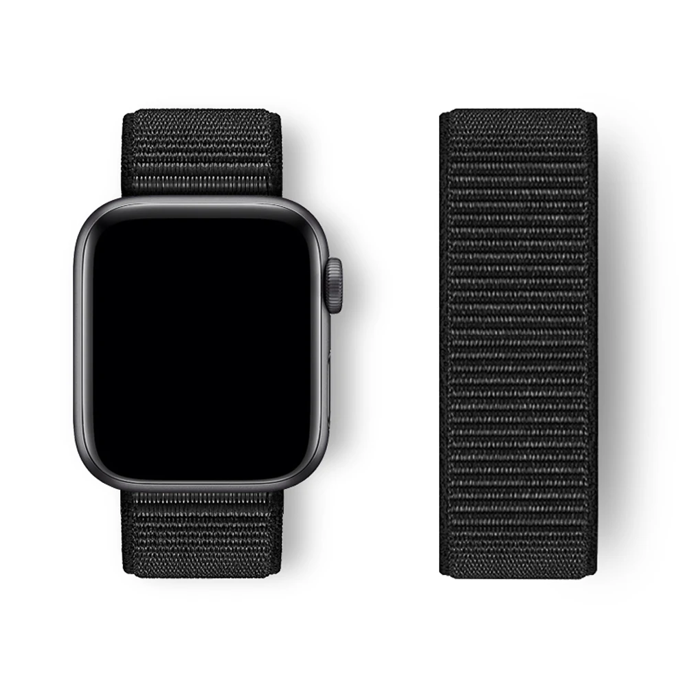 

Ремешок нейлоновый для apple watch band 44 мм 40 мм 45 мм 41 мм 38 мм 42 мм 49 44 45 мм, спортивный браслет для iWatch Series Ultra 8 se 7 6 5 3