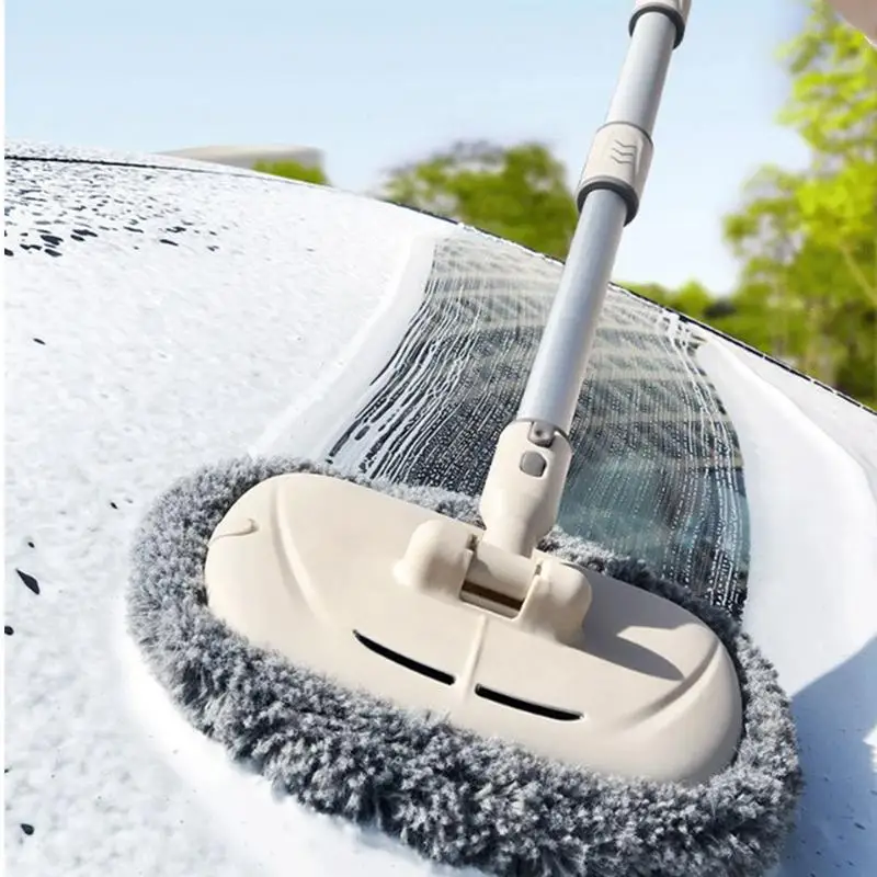 

Car Cleaning Brush Long Handle Car Washing Mop Car Cleaning Tool Soft Car Washing Brushes Auto Cleaning Maintenance Accessories