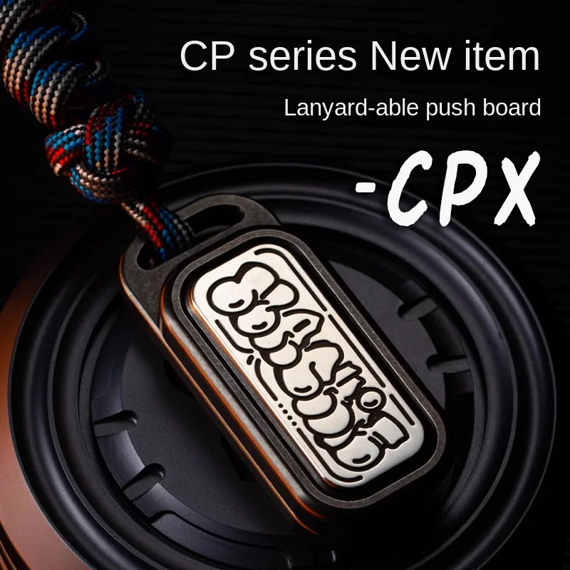 

MACKIE CPX Push Card Telegraph Clip Snap Coin Fingertip Gyroscope Decompression Pendant Toy EDC