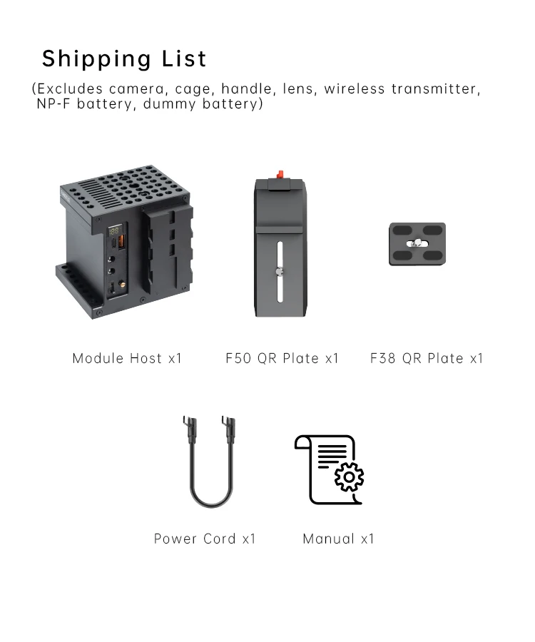 Suitable for Nikon Z30 Z6III camera rabbit cage expands 6-channel power supply