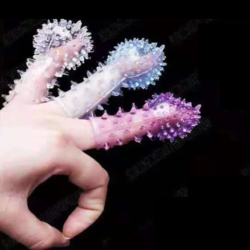 Duren Finger Penis Sleeve Condom Reusable Penis Ring Vagina Clits Stimulation Massage Sex Toys For Women Lesbian Erotic Toys