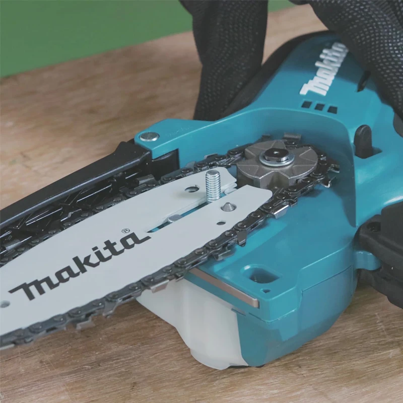 Makita DUC101Z 18V 리튬 이온 LXT 브러시리스 전정톱, 야외 목재 트림 슬라이싱, 조정 가능한 고성능 전동 공구, 100mm