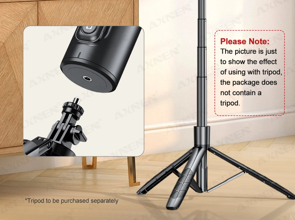Axnen p02 360 graden smartphone gimbal met afstandsbediening_voghion.com