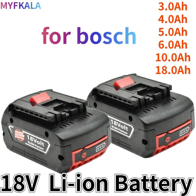 

18V 18000mAh for Bosch Electric Drill 18V 18Ah Li-ion Battery BAT609, BAT609G, BAT618, BAT618G, BAT614, 2607336236