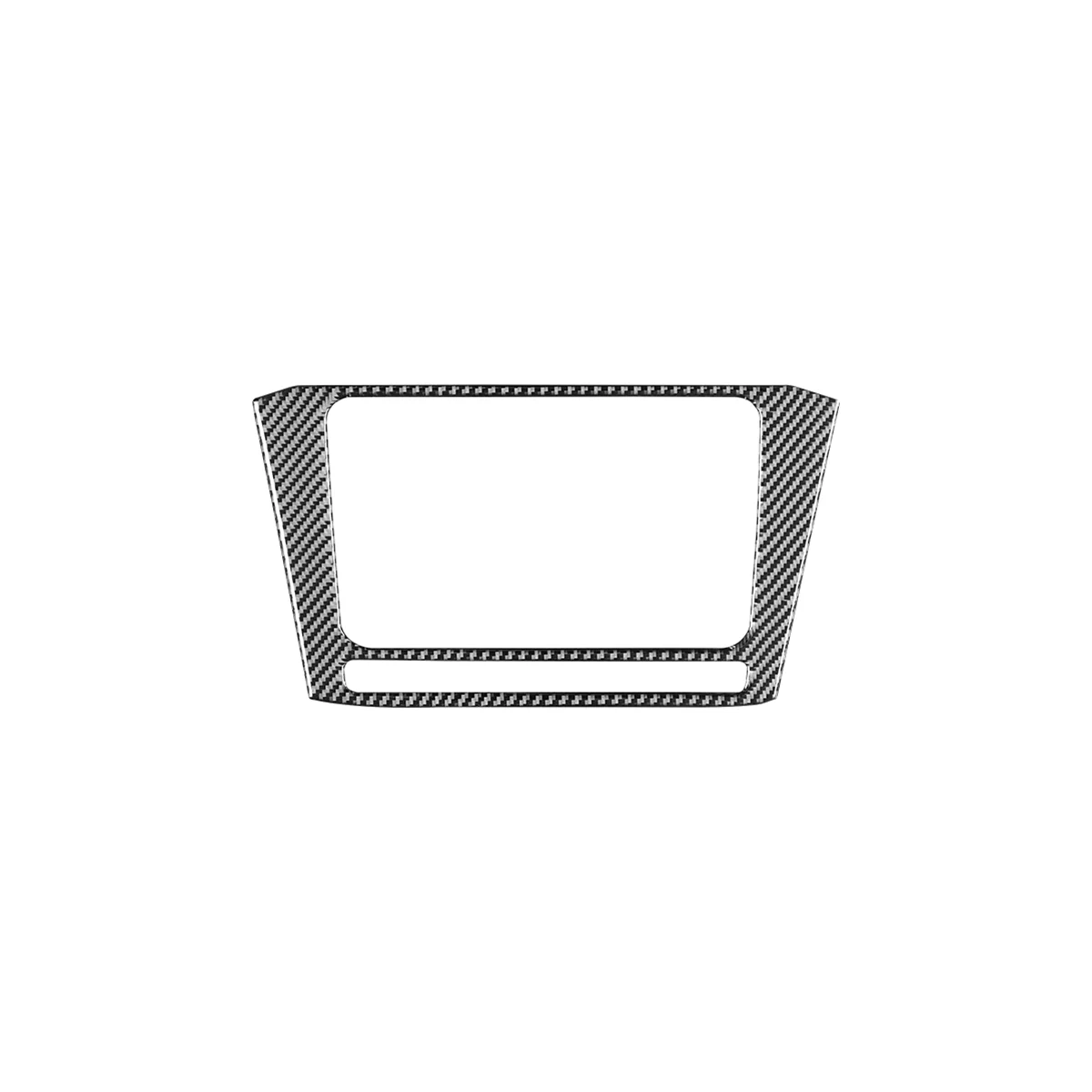 

Автомобильная Центральная панель управления навигацией из углеродного волокна, отделочная Наклейка для Volkswagen P at B8 2016 2017 2018, аксессуары