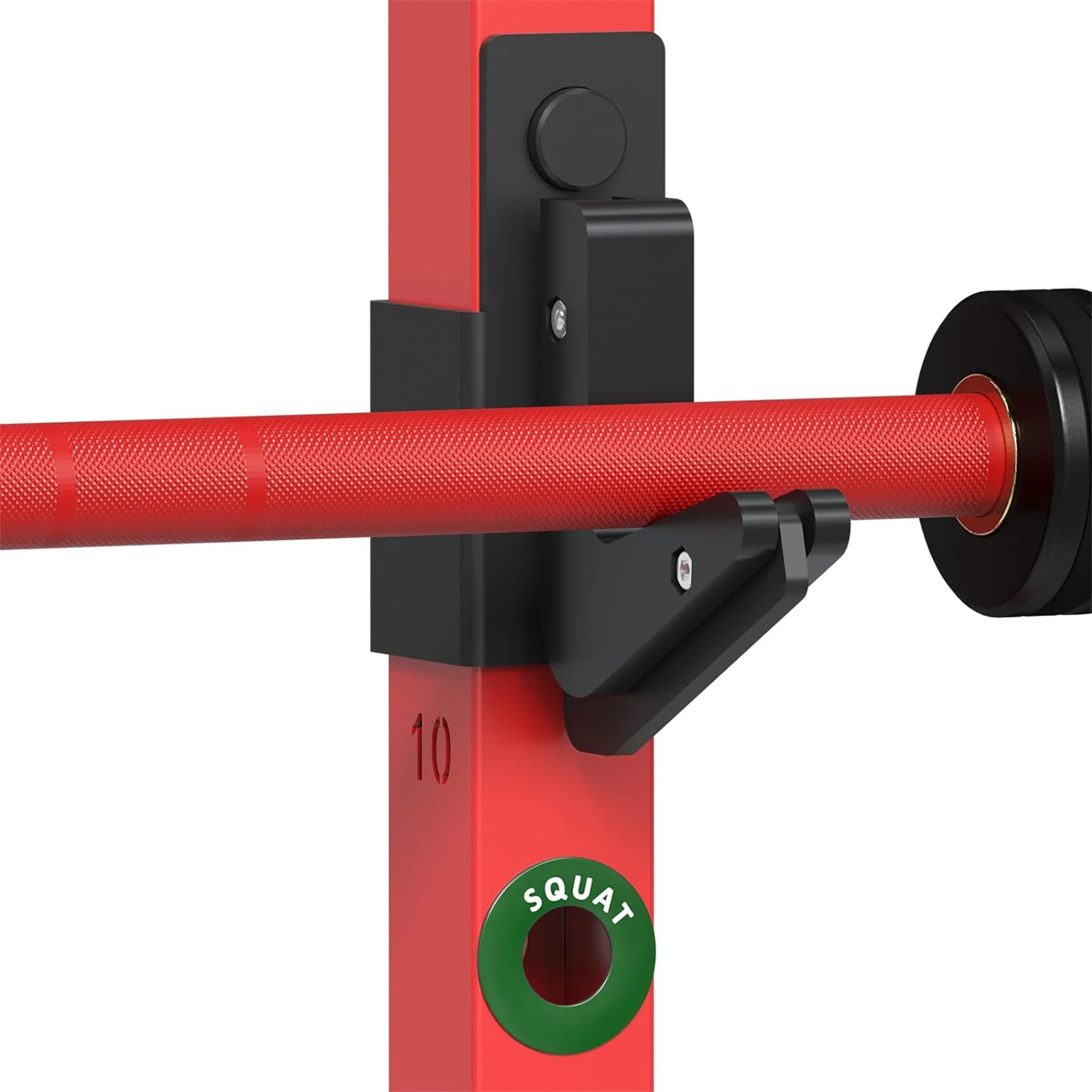 6Pairs Barbell Magnetic Position Marker Reminder Labels, Home Gym Squat Rack Magnetic Position Marker Labels, 1 Inch Aperture Ba 3