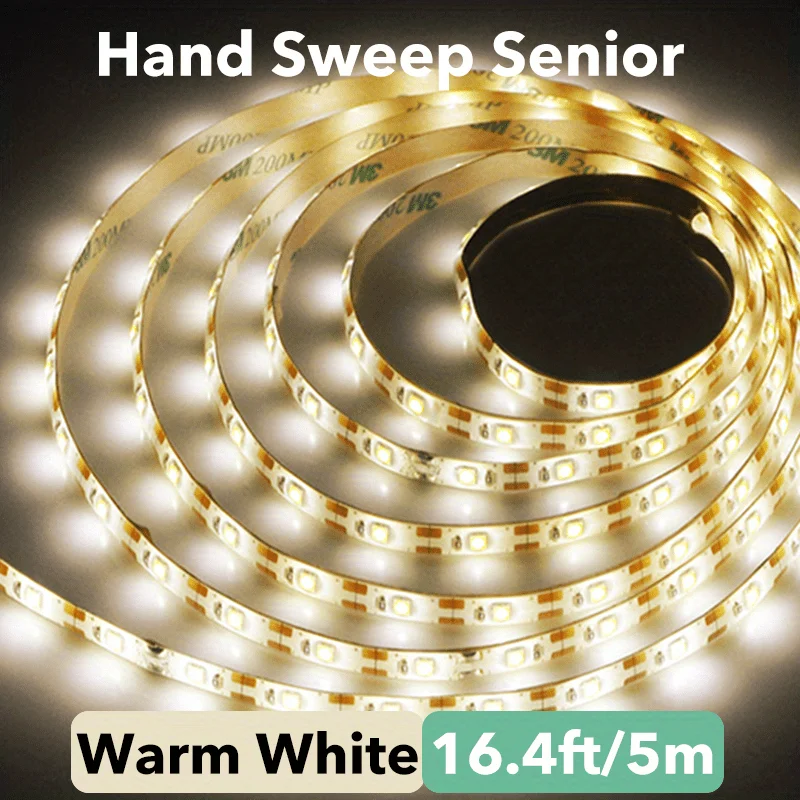 Touch-Activated Dimmable LED Strip Light - USB-Powered Flexible Lighting