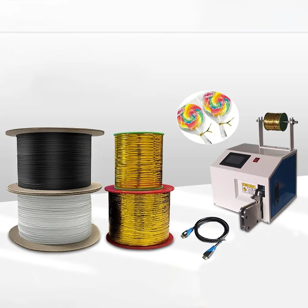 Wire Tying, Rubber Coated Iron Core, Wire Winding Tying, Tying Machine Tie, black and white wire tying, TPE tie tape