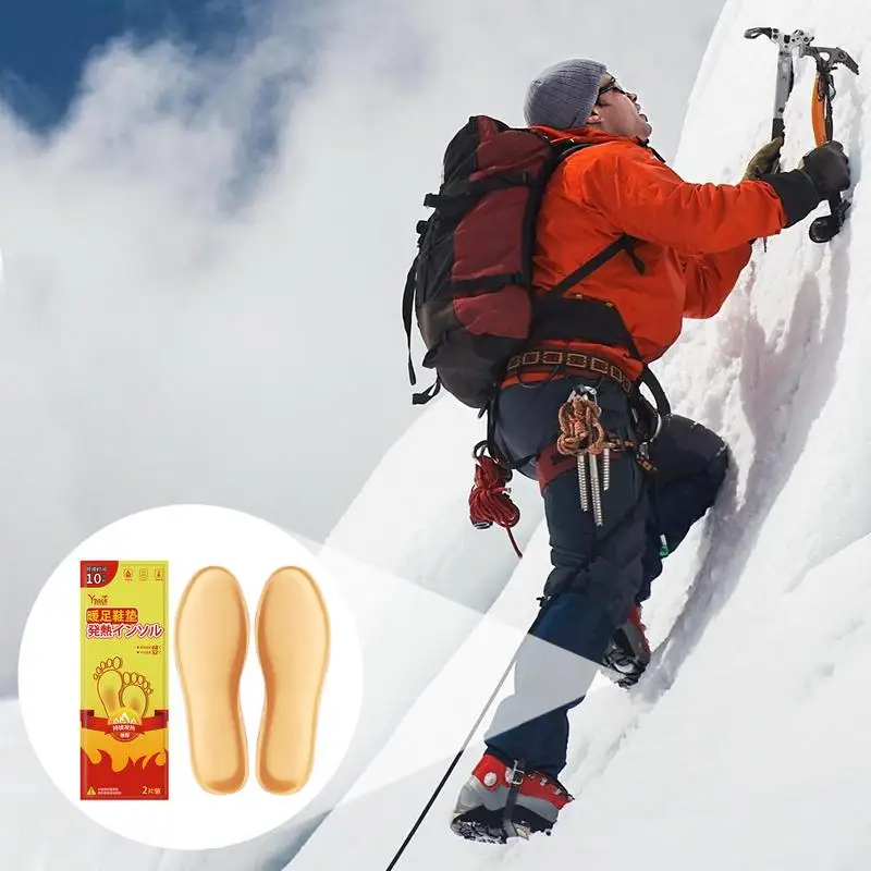 Winter Self Heating Disposable Insoles Feet Warm Thermal Shoes Pads Inserts For Men Women Warmer Pads For Up To 10 Hours Heating shoe insoles heated shoe insoles