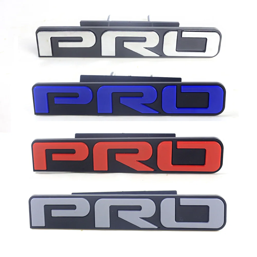 

Car Styling 3D Pro Logo ABS Front Grill Badge Body Displaceme Emblem For TRD Land Cruiser 4Runner Tacoma Tundra