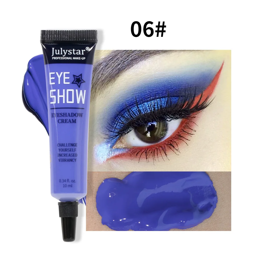 White Eyeshadow Cream Waterproof Eyeshadow Primer Anti Sweat Matte Liquid Painted Paste Colorful Eye Makeup Cosmetics eye shadow