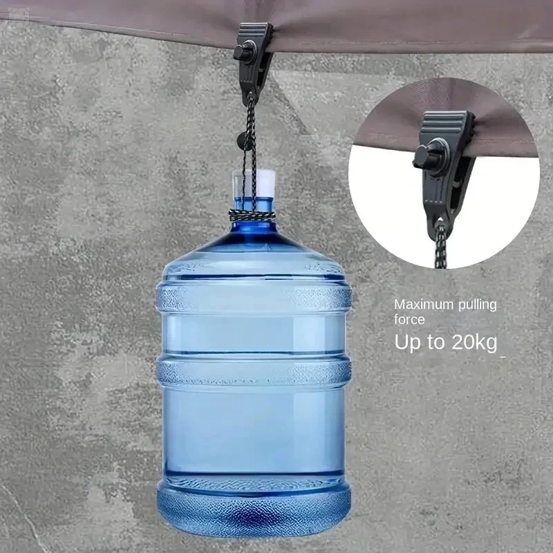  slider image of Tent Clips & Carabiner