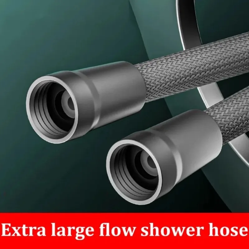 Nylon Rope Braided Shower Pipe 4 Points Water Distribution for Hot And Cold Head