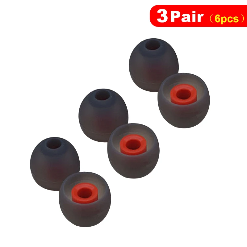 Premium Silicone Ear Tips for In-Ear Headphones - 10 Pairs (S, M, L)