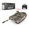 Outdoor Gifts HENG LONG 1/16 7.0 FPV Customized Russia T90 RC Tank 3938 360° Turret Wheels Steel Gearbox Speaker BB TH17873-SMT4 2