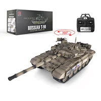 Outdoor Gifts HENG LONG 1/16 7.0 FPV Customized Russia T90 RC Tank 3938 360° Turret Wheels Steel Gearbox Speaker BB TH17873-SMT4 2