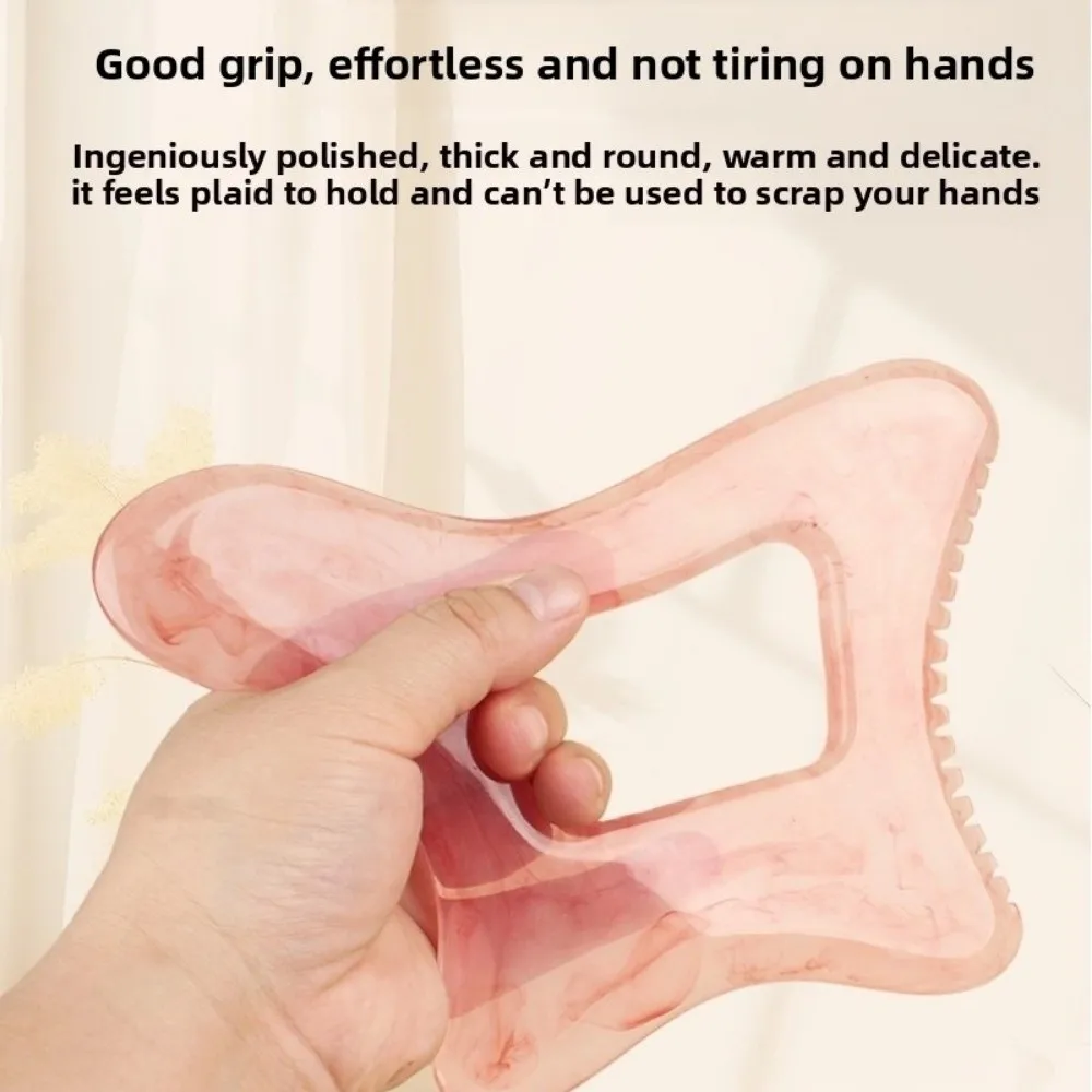 Multi-use Resin Body Gua Sha Tool Large Gua Sha Board Cellulite Massage Tool For Face Back