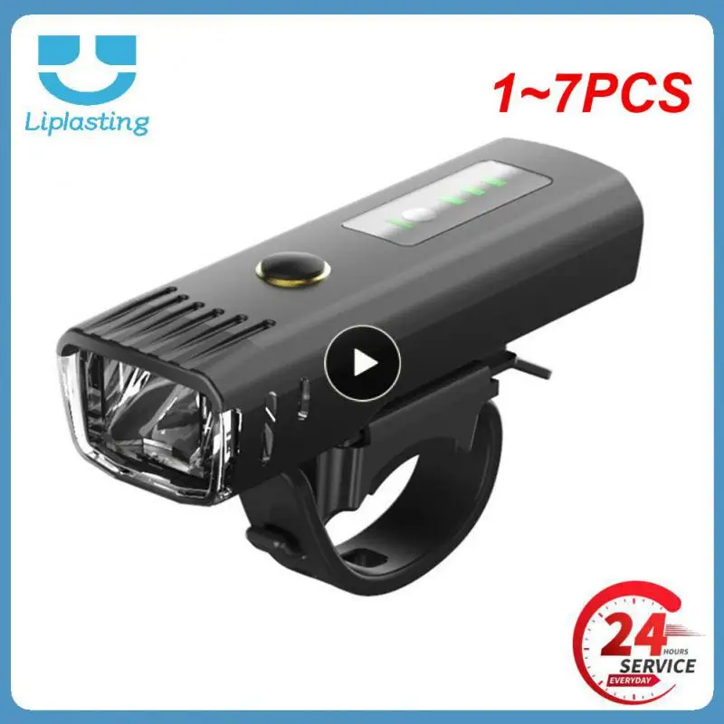 

Умный индукционный Передний фонарь, USB Перезаряжаемый задний фонарь, велосипедный фонарь для велосипеда, 1 ~ 7 шт