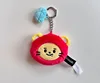6-8cm TREASURE MINI Plush Doll TRUZ Cartoon Plushies Doll Keyring Haruto DoYoung ASAHI JaeHyuk Keychain Fans Gifts Bag Pendant 5
