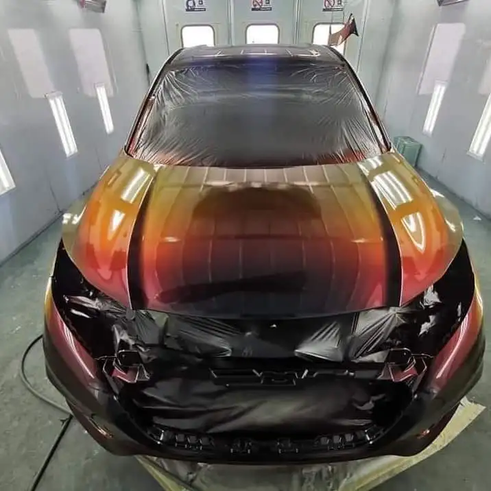 Chameleon Automotive Paint Pigment Powder Black Red Yellow Hypershift Chromaflair Ultrashift Pigment Powder