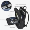 Lifetime Warranty Expandable Backpack Men Thin Bag For Men Travel Back Pack Waterproof Male 15.6inch Laptop Backpack Bag Mochila 5