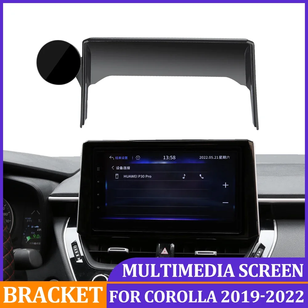 Mobile Phone Holder Phone Holder Multimedia Screen(8/9inch) Phone Holder For Toyota Corolla E210 12th Screen Frame Phone Bracket For Corolla