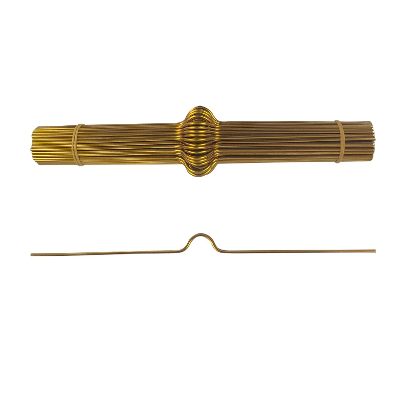 20cm Gold Copper Calendar Hook Hanging Rod A4 Horizontal Calendar Accessories Hanger Pole A3 Kit 100pcs