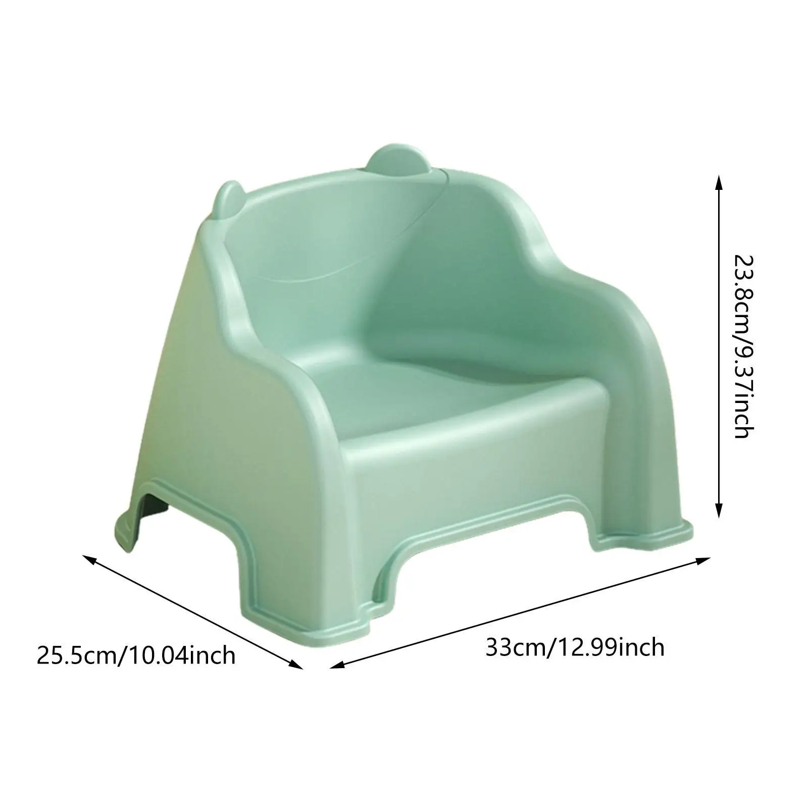 Small Stool Sturdy Lightweight Foot Stool Under Desk Footrest Shoe Changing Stool with Back Support Step Stool for Kitchen