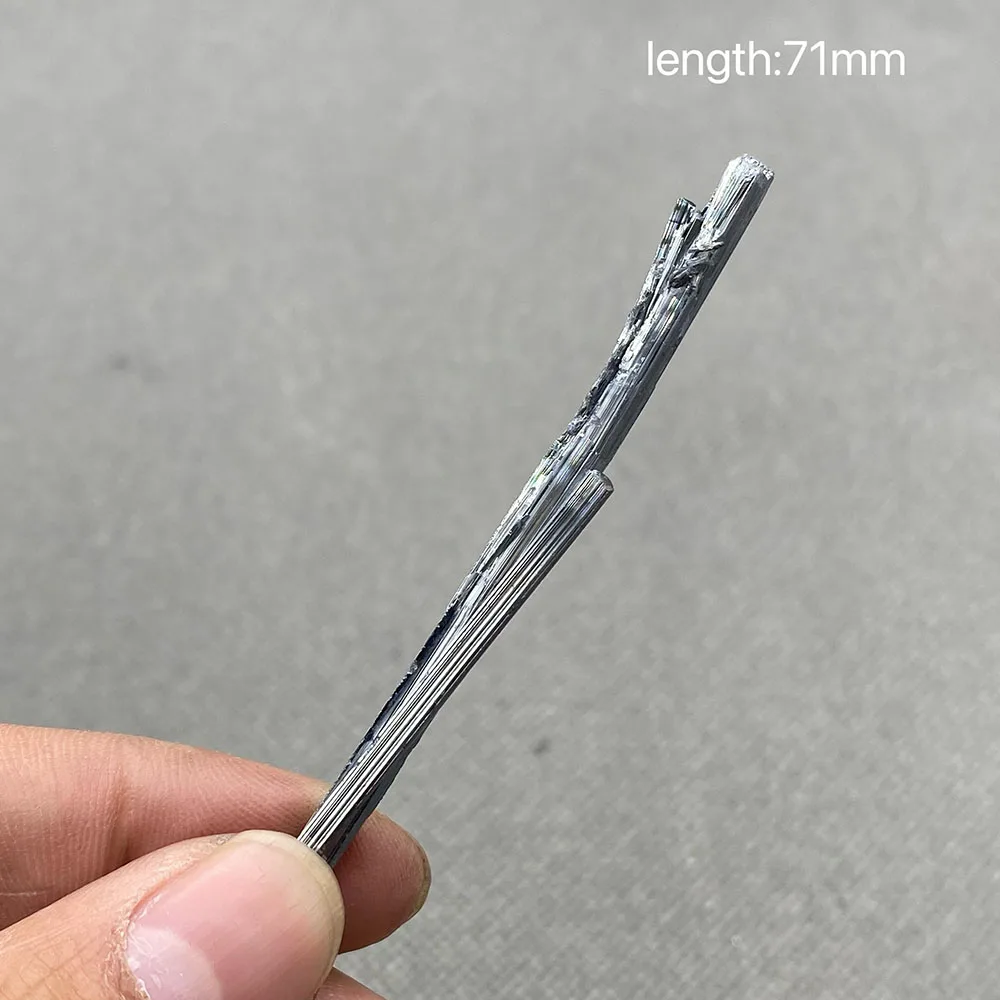 100% Natural rare Stibnite mineral specimen stones and crystals healing crystals quartz gemstones from China free shipping