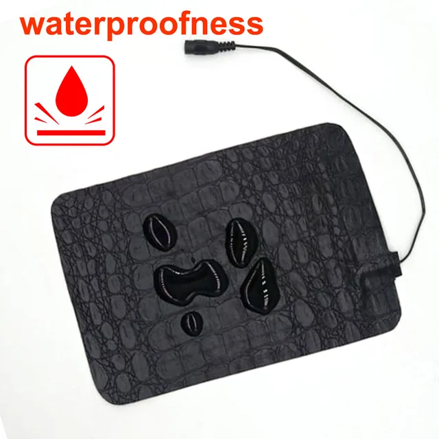 Pet Heating Pad Terrarium Reptile Heat Mat USB Electric Blanket Heater 3 Gear Adjustable Temperature Controller Incubator Mat 4