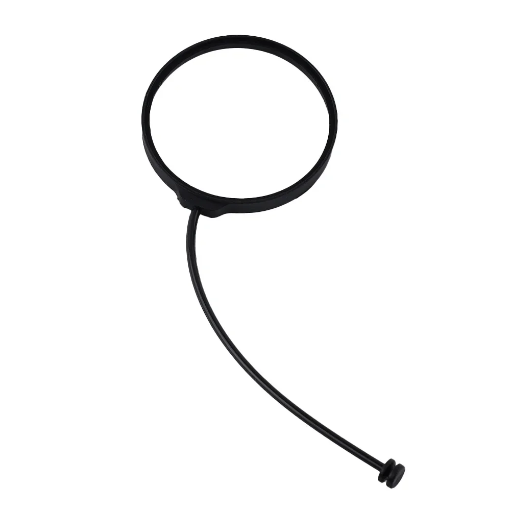 1pcs Car Gas Tank Cap Band Fuel Gas Filler Tank Band Cord Tether Rings Connection Cable For BMW 1 3 5 Series fuel cap cord strap
