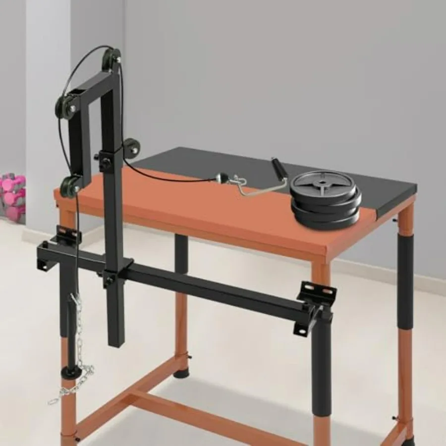 Arm Wrestling Training Equipment, Professional Tabletop Wrist Exerciser with Smooth Pulleys and Ergonomic Handle 440LBS Capacity