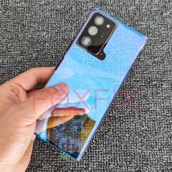 Premium Clear Glass Back Cover - Sleek Rear Housing Replacement (BlueClear With Lens)