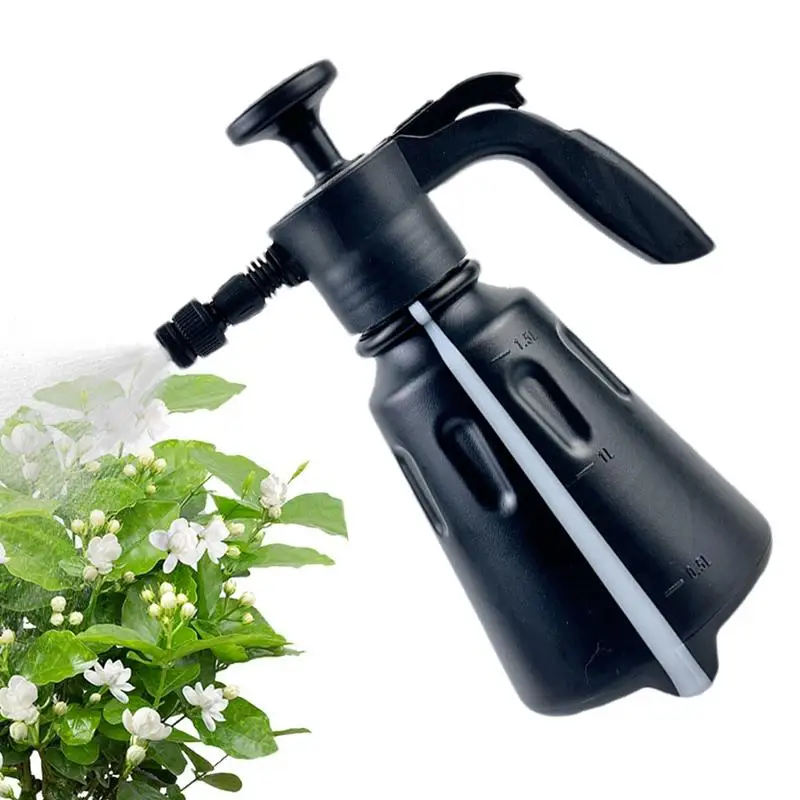 

1.5L Car Wash Spray Bottle Foam Wash Sprayer Adjustable Nozzle Car wash Watering Spray Bottle Gardening Air Pressure Sprayer can
