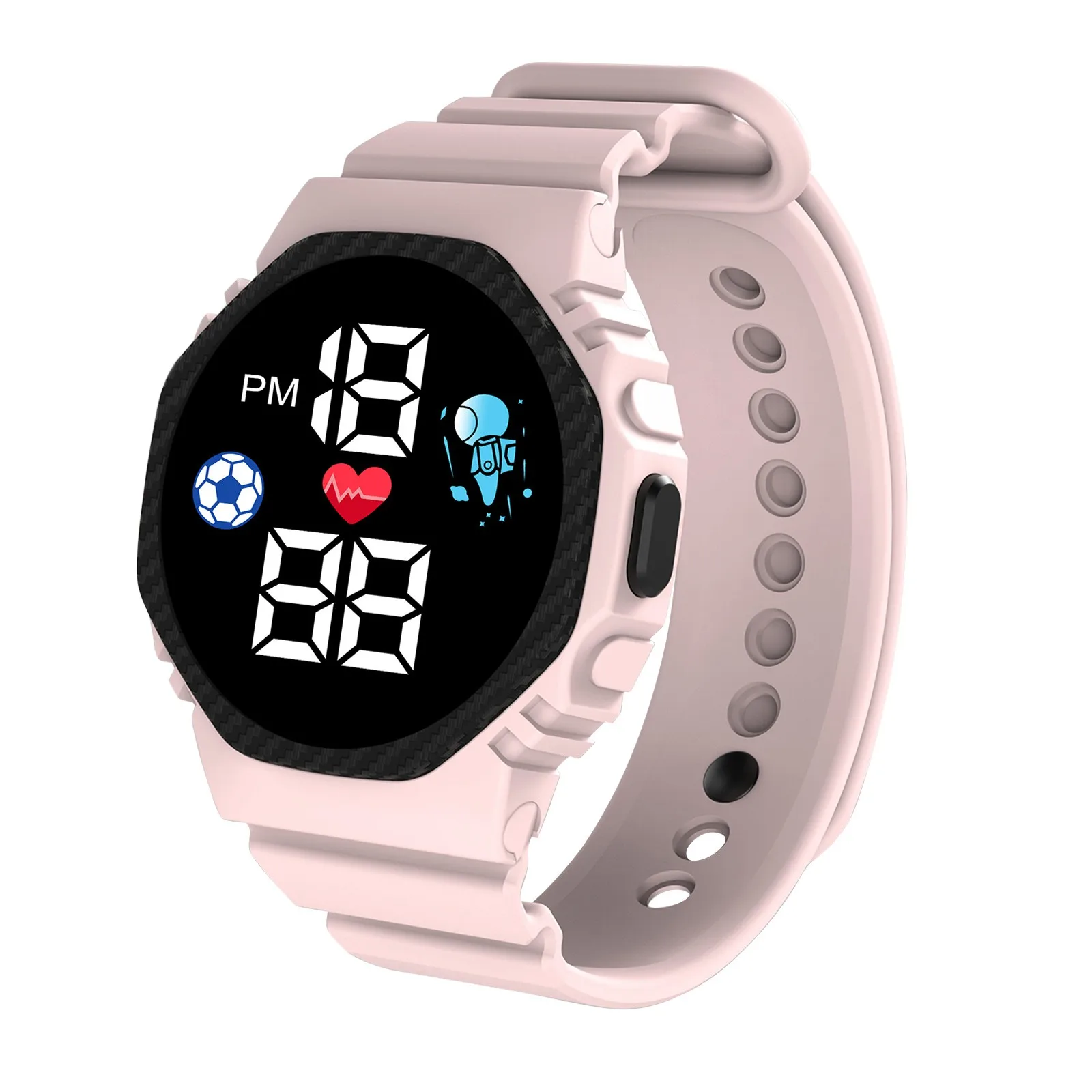 Colorful Kids LED Digital Waterproof Smartwatch - Fashion Sports Bracelet