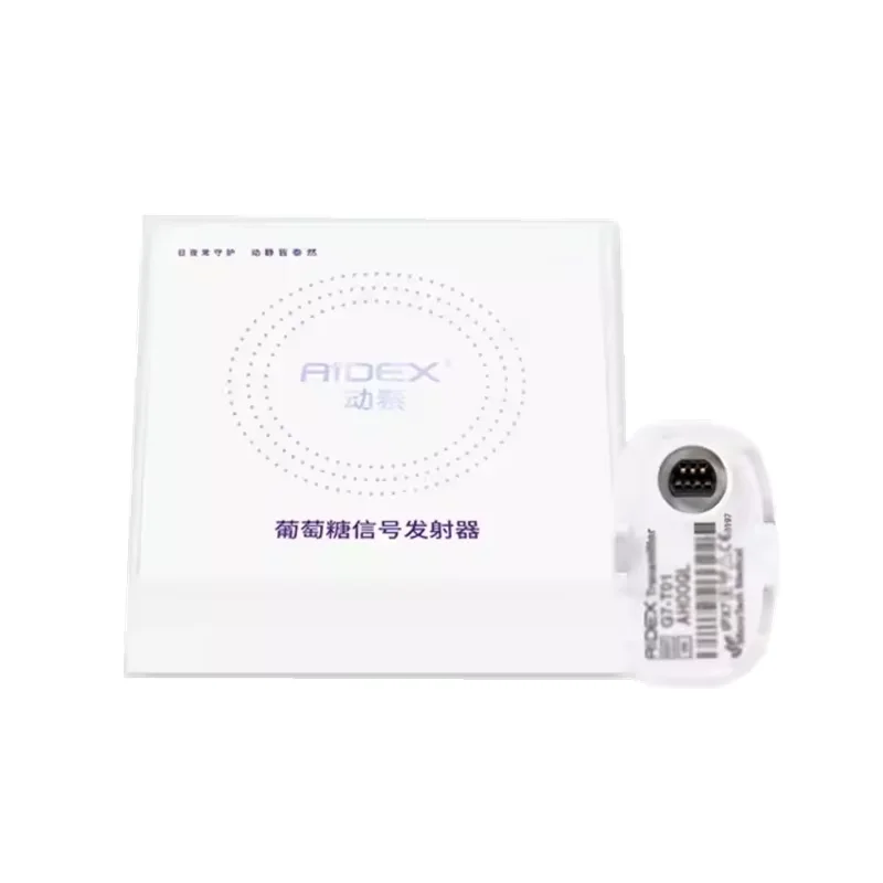 CGM continuous glucose monitor sensor Aidex transmitter and sensor for diabetes Data share