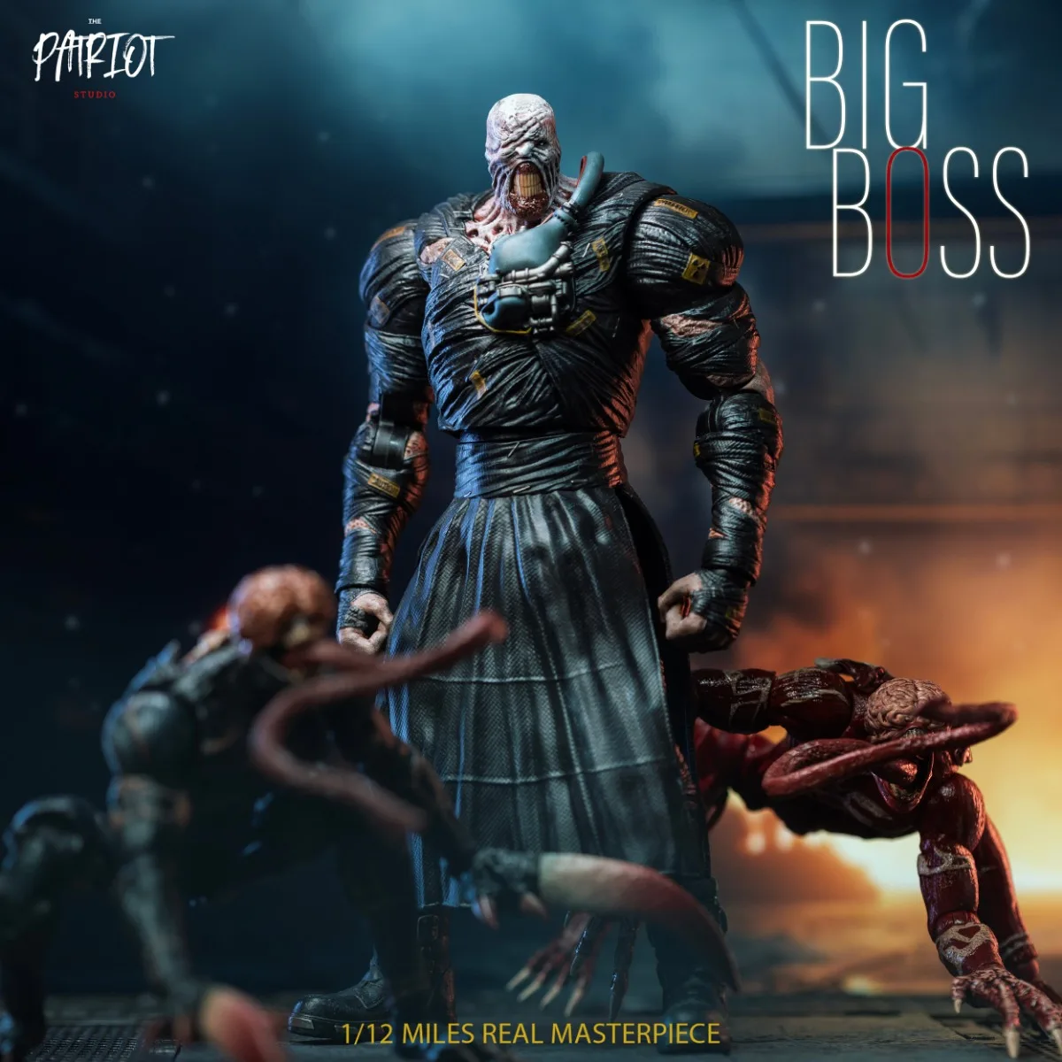 爱国者Studio Patriot Viral nemesis Lyon Presale Patriot Studio 1/12 The Boss Nemesis Collectible