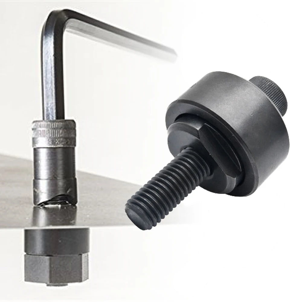 구멍 펀치 육각형 소켓 외부 육각형 베어링 강판 금속 16mm-50mm 구멍 오프너 목공 펀치 절단 도구 36 크기