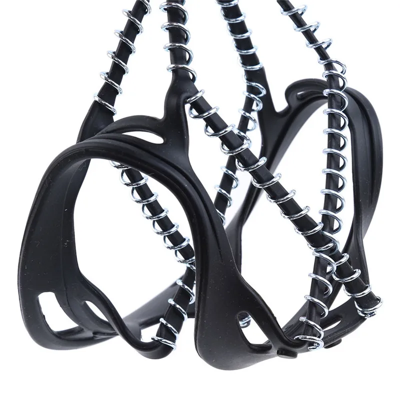 

Non-slip Outdoor Skiing Ice Shoes Deck Tools Simple Spring Claw Crampons Boots For Skiing Ice Mountain Climbing Accessories